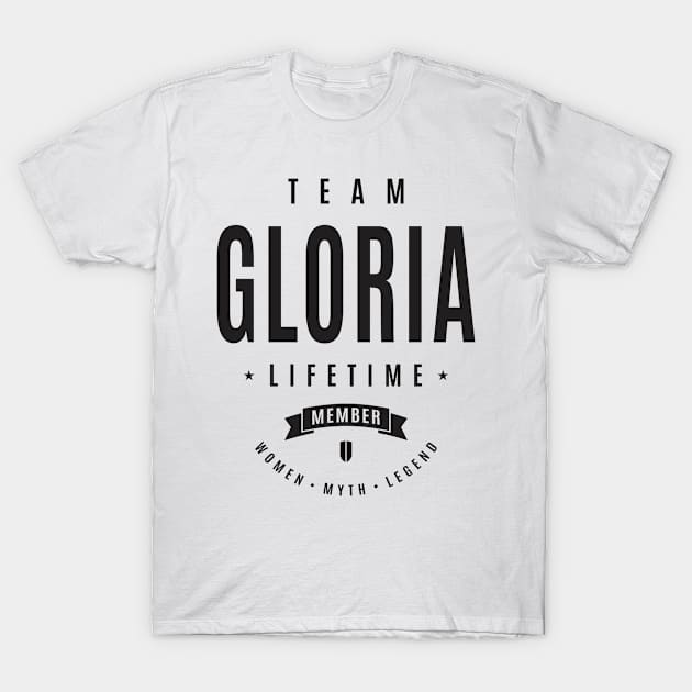 Gloria Personalized Name T-Shirt by cidolopez